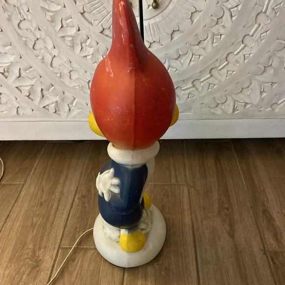 Vtg Woody Woodpecker Lamp Walter Lantz Empire Carolina Enterprise 20" Blow Mold - Picture 4 of 9
